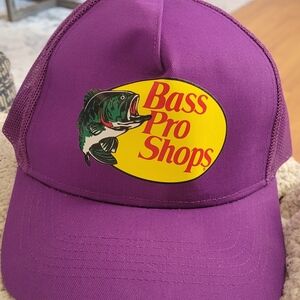 Bass Pro Shops Purple Truckers Cap